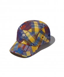 Multi Check Camp Cap_Blue Check