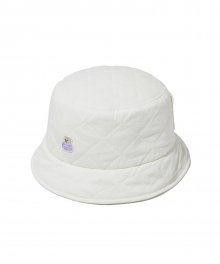 Quilting Bucket Hat_Ivory