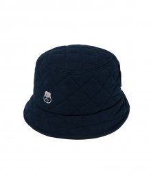 Quilting Bucket Hat_Navy