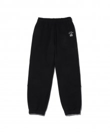 Cherry Bear Track Pants_Black