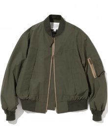 ma-1 blouson jacket khaki