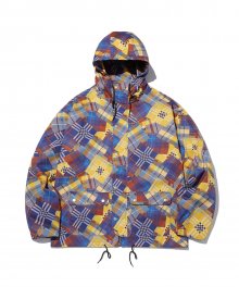 Multi Check Wind Jacket_Blue Check