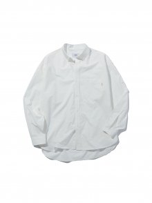 Side Loop Big Fit Shirt White
