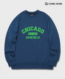 시카고 스웨트셔츠(딥블루)