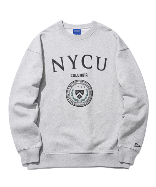 NYCU SEAL SWEATSHIRTS Mсерый