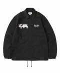 Twill Coach Jacket Black