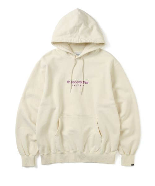 MUSINSA | thisisneverthat® L-Logo Hoodie Ivory