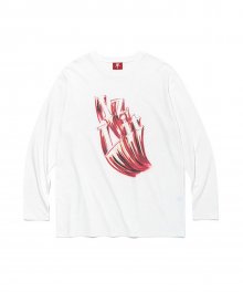 IZ LIT long sleeve - WHITE