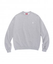 Overdyed set up sweatshirt - GREY