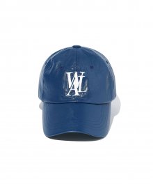 Signature Logo ball cap - LEATHER BLUE