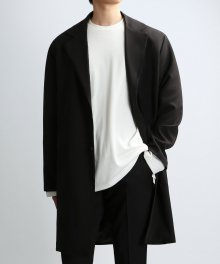 Flat Single Coat (Black)