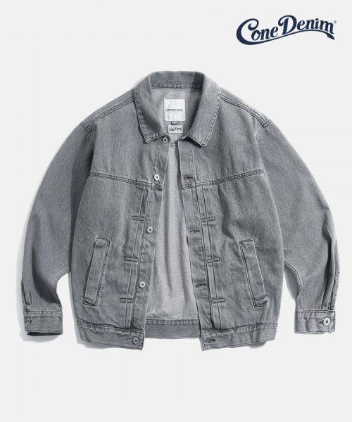 Cliff Over Fit Denim Jacket (Cone 