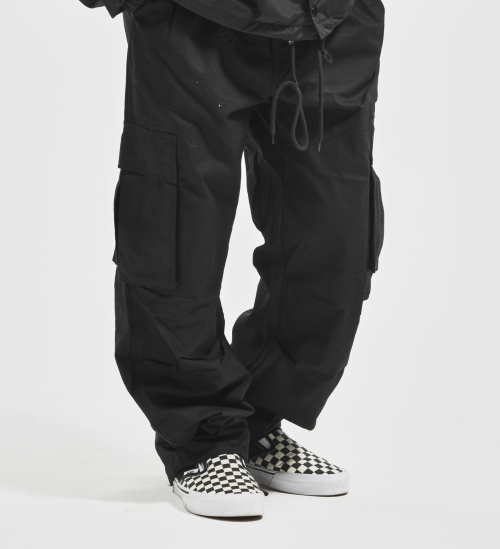 CARGO RIPSTOP PANTS BLACK