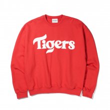 TIGER OVER FIT CREW  RED