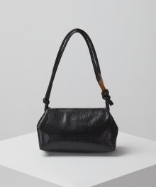 Pillow bag(Lizard black)_OVBAX22008LIK