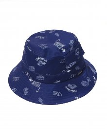 MONO GRAPHIC BUCKETHAT NAVY