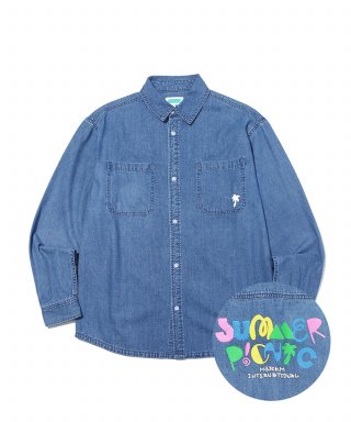 summer denim shirt