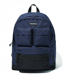 MULTI MESH STRING BAGPACK NAVY