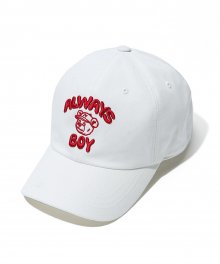 ALWAYS BEAR BALLCAP IVORY