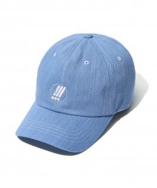 SYMBOL DENIM BALLCAP LIGHT BLUE