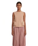트렁크프로젝트(TRUNK PROJECT) Pocket Sleevless T-Shirt_Pink