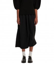 Asymmetric Skirt_Black
