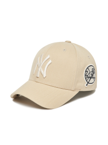 서클 커브캡 NY (Beige)