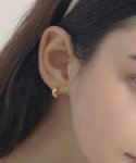 하스(HAS) BF004 Bold square earrings