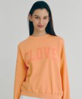 [22SS clove] Arch Logo Sweatshirt (Orange)