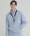 [22SS clove] Standard Half-Zip Sweatshirt (Sky Blue)