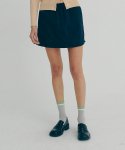 클로브(CLOVE) [22SS clove] Light Skirt (Navy)