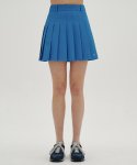 클로브(CLOVE) [23SS clove] Basic Pleated Skirt (Blue)