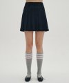 [23SS clove] Basic Pleated Skirt (Navy)
