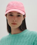 [23SS clove] Logo Pigment Ball Cap (Pink)