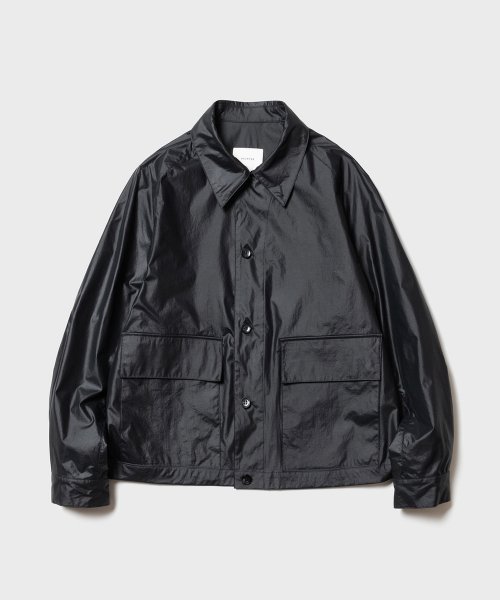 셔터(shirter) 22SS COATED NYLON JACKET (BLACK)