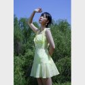 미미몽드(MIMI MONDE) 선플라워 21 드레스 _ 레몬