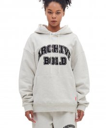 ARCH LOGO HOOD (OATMEAL)