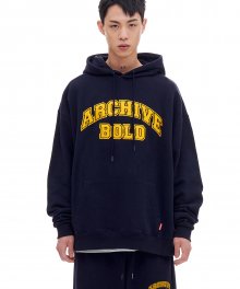 ARCH LOGO HOOD (NAVY)