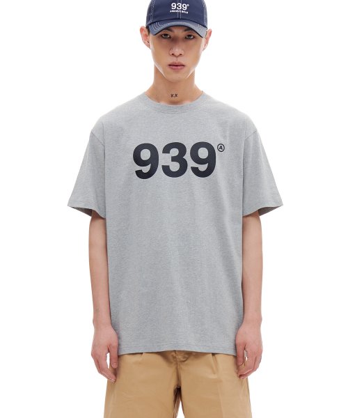 아카이브 볼드() 939 LOGO T-SHIRTS (GRAY) 상품 이미지