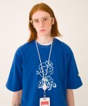 메인부스(MAINBOOTH) Billys Mascot T-shirt(CLASSIC BLUE)