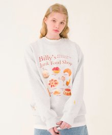 Billys Dessert Sweatshirt(CLOUD GRAY)