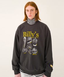 Billys Cooking Book Sweatshirt(DARK GRAY)