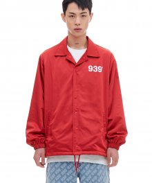 TEAM 939 COACH JACKET (RED)