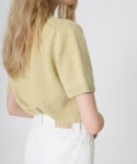 르바(LEVAR) Half-sleeve Boucle Knit Top - 6colors