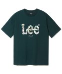 리(LEE) 서울 에디션 트위치 로고 티셔츠 다크 파인