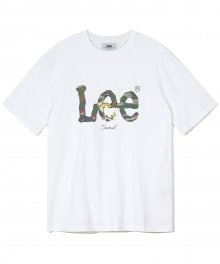 서울 에디션 트위치 로고 티셔츠 화이트