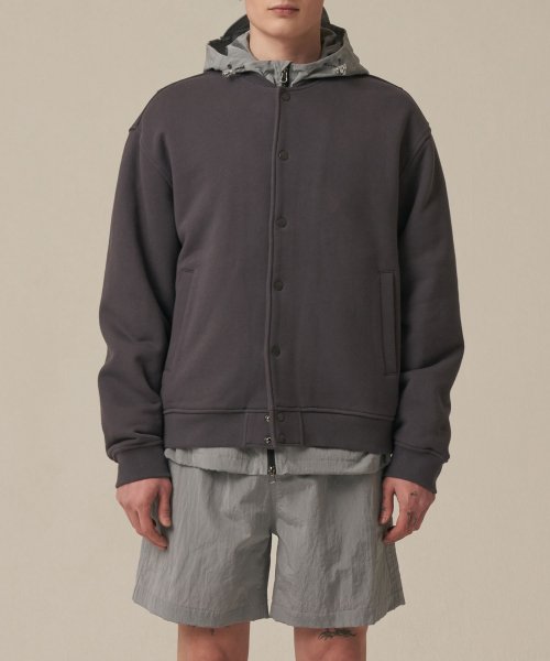 Стадионная куртка Comfort — CHARCOAL GREY