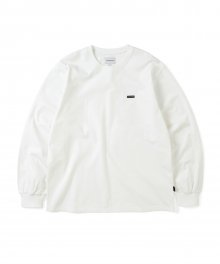 (SS22) T.N.T. Classic HDP L/S Tee White