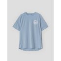 브룩스(BROOKS) 남성 그래픽 반팔 티셔츠 스카이 블루 (BX2242R13Q)