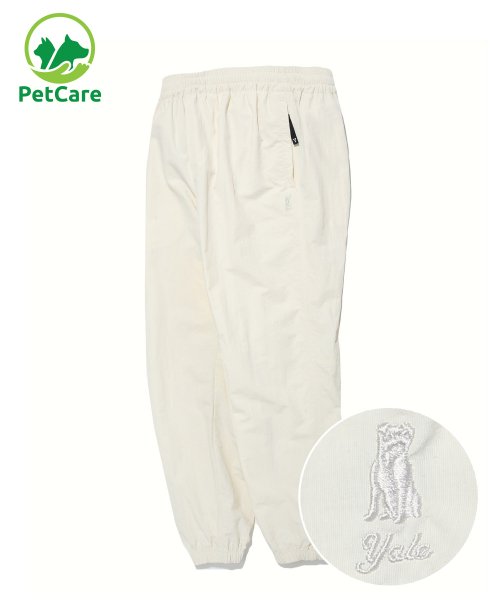 MUSINSA  YALE HERITAGE UNIVERSITY DAN TRACK JOGGER PANTS BEIGE